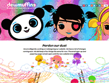 Tablet Screenshot of dewmuffins.com